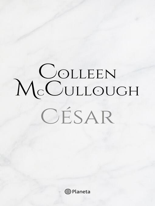 Title details for César by Colleen McCullough - Available